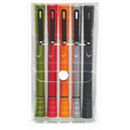 Double Ballpoint Pen & Highlighter Combo - 5 Pack